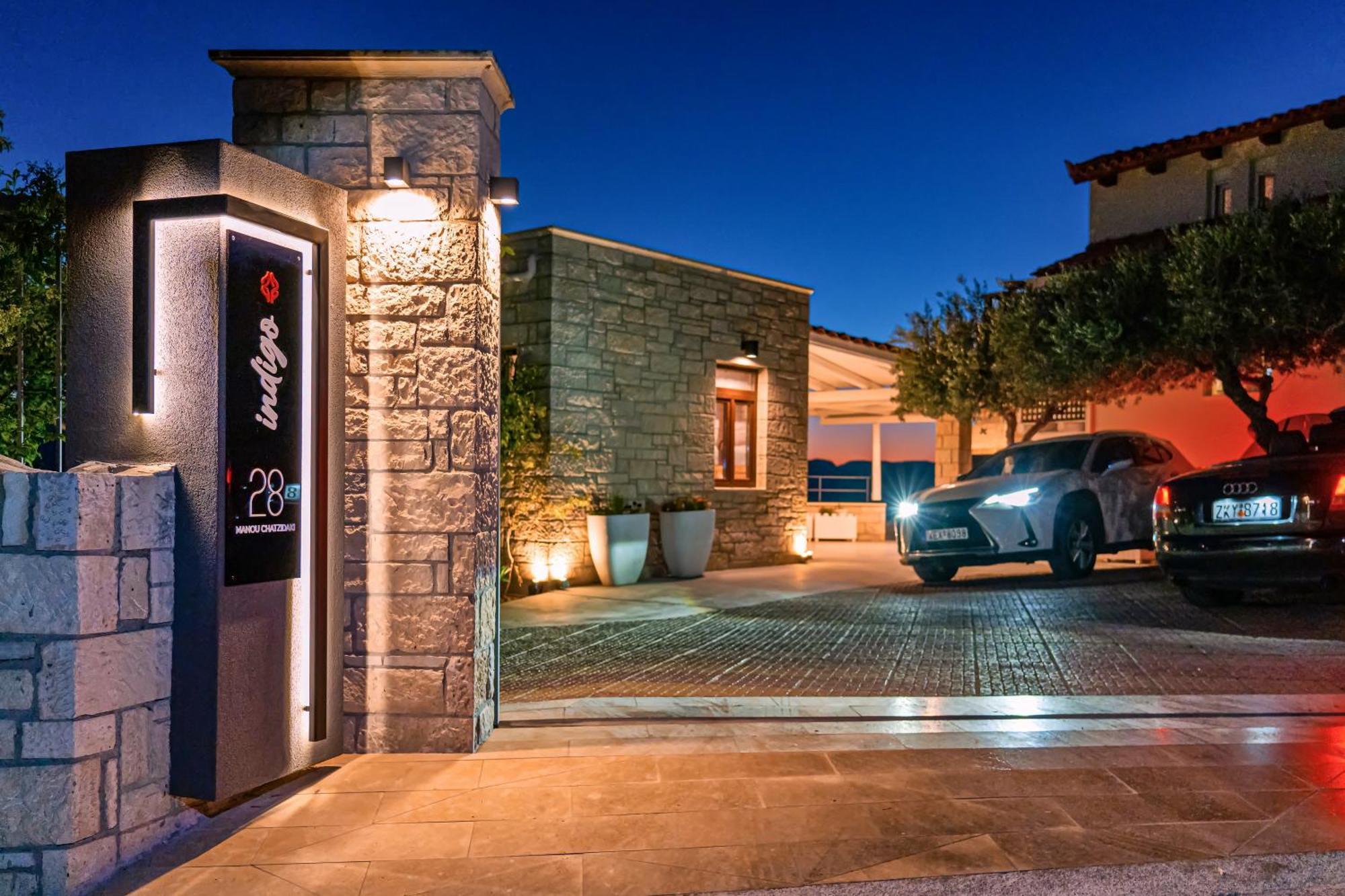 Appartement Indigo With Private Pool-gym-sauna-bbq By Hospi Héraklion